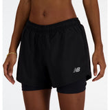 New Balance Womens Running Short black Produktbild 3
