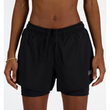 New Balance Womens Running Short black Produktbild 4