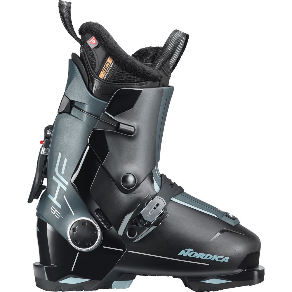 Nordica HF 85 W (gw) Damen Skischuh schwarz-grün-aquamarin Produktbild 0