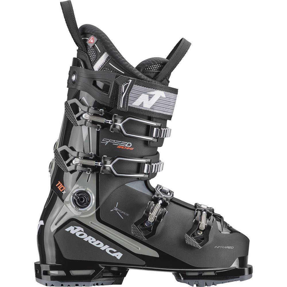Nordica Speedmachine 3 110 X (GW) Herren Skischuh schwarz-dunkelgrau-rot Produktbild 0