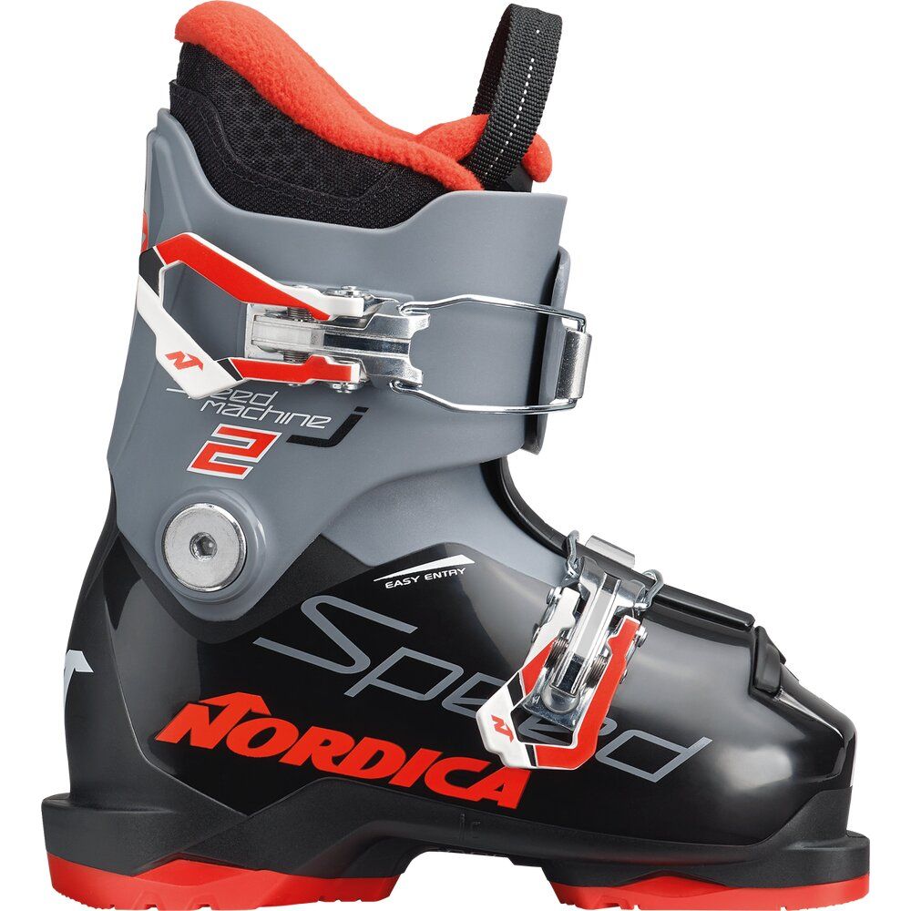 Nordica Speedmachine J 2 Kinder Skischuh black-anthracite-red Produktbild 0