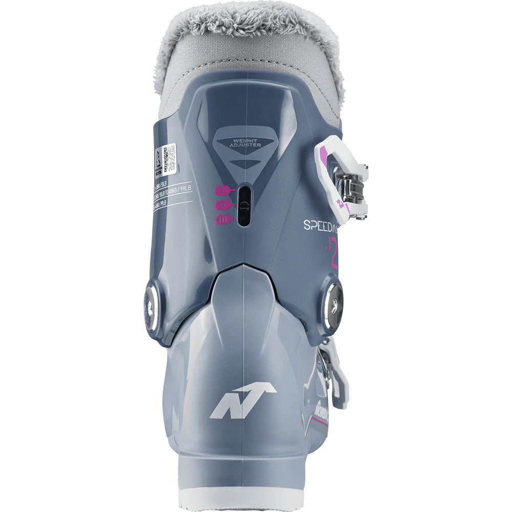 Nordica Speedmachine J 2 Kinder Skischuh blau-hellblau-fuchsie Produktbild 3
