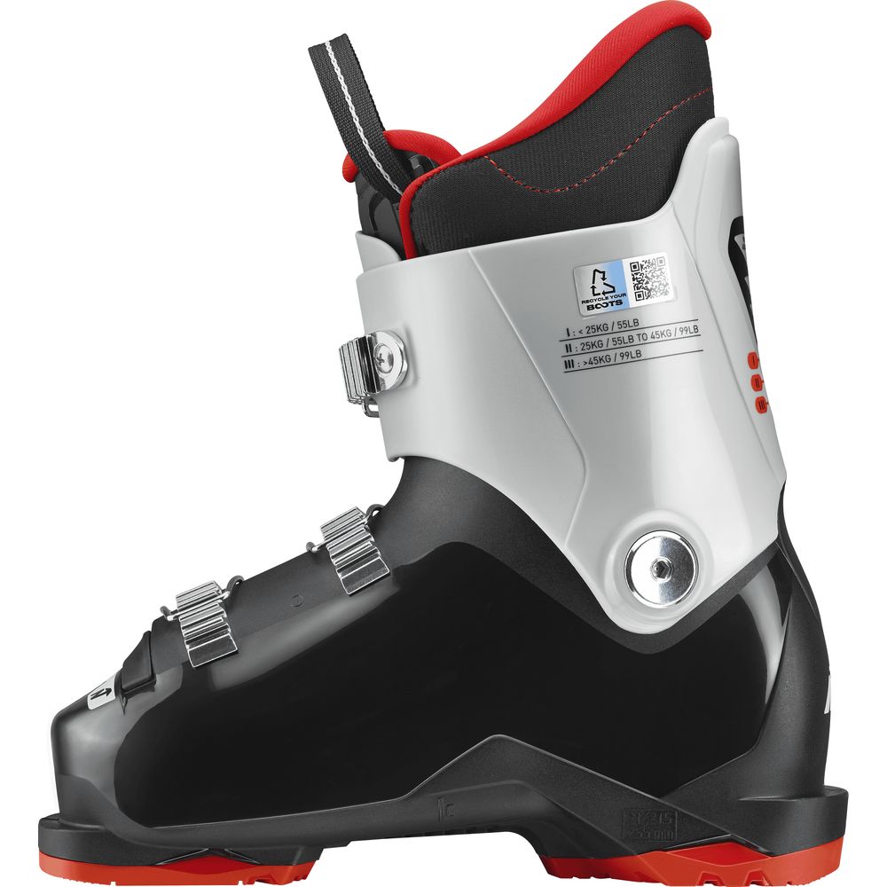 Nordica Speedmachine J 3 Kinder Skischuhe schwarz-grau-rot Produktbild 2