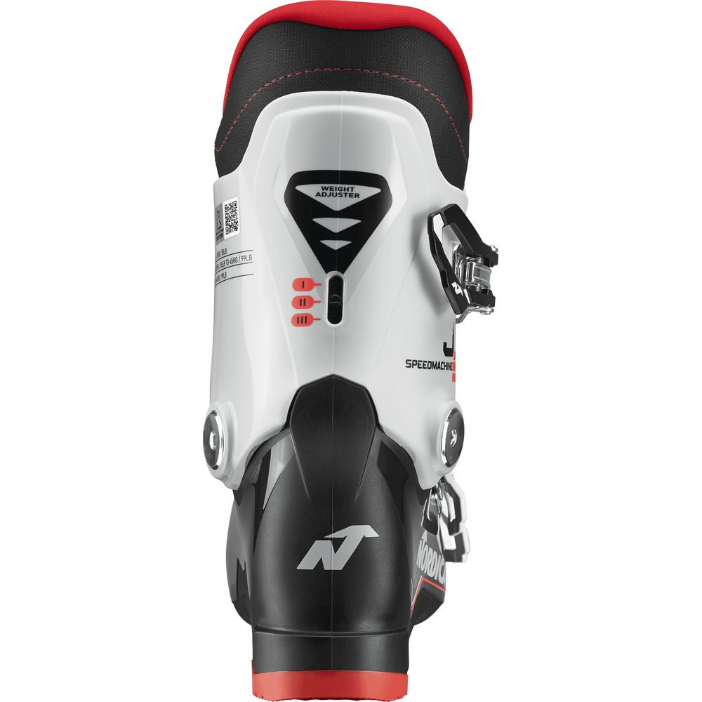 Nordica Speedmachine J 3 Kinder Skischuhe schwarz-grau-rot Produktbild 3