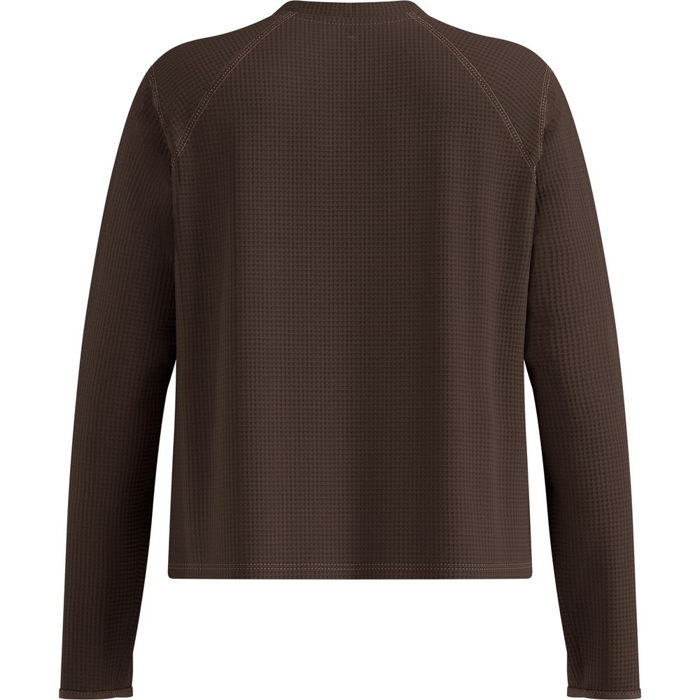 Odlo Cubic Damen Midlayer brown-granite Produktbild 1