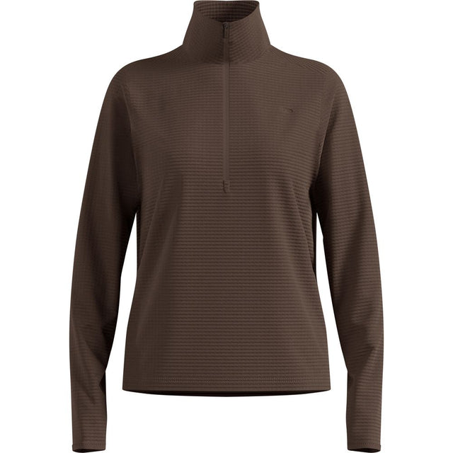 Odlo Essential Thermal Damen Lauf-Midlayer brown-granite Produktbild 0