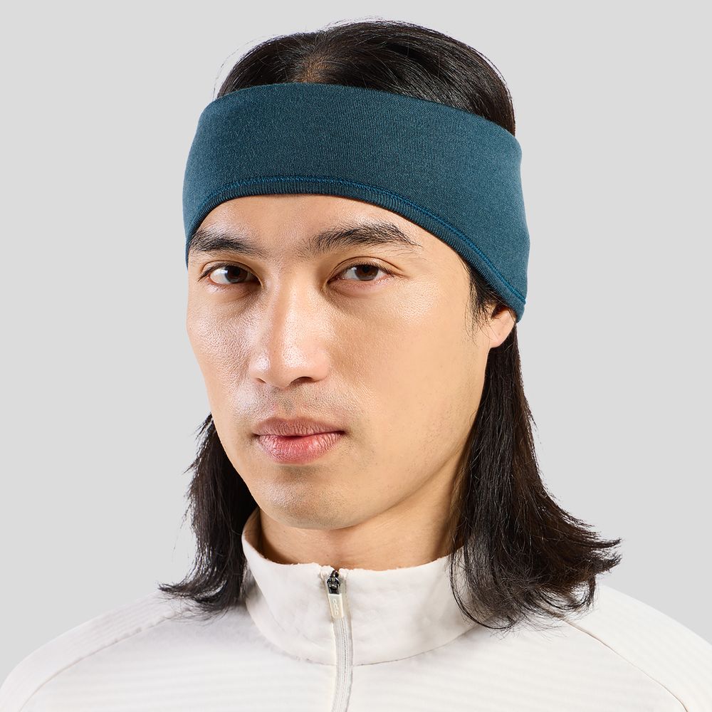 Odlo Merino Warm Stirnband reflecting-pond Produktbild 4