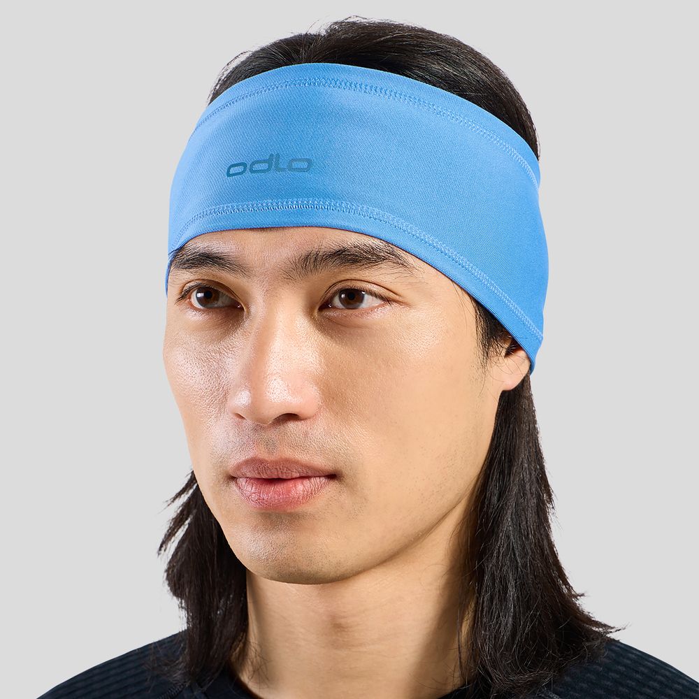 Odlo Polyknit Warm Stirnband azure-blue Produktbild 2