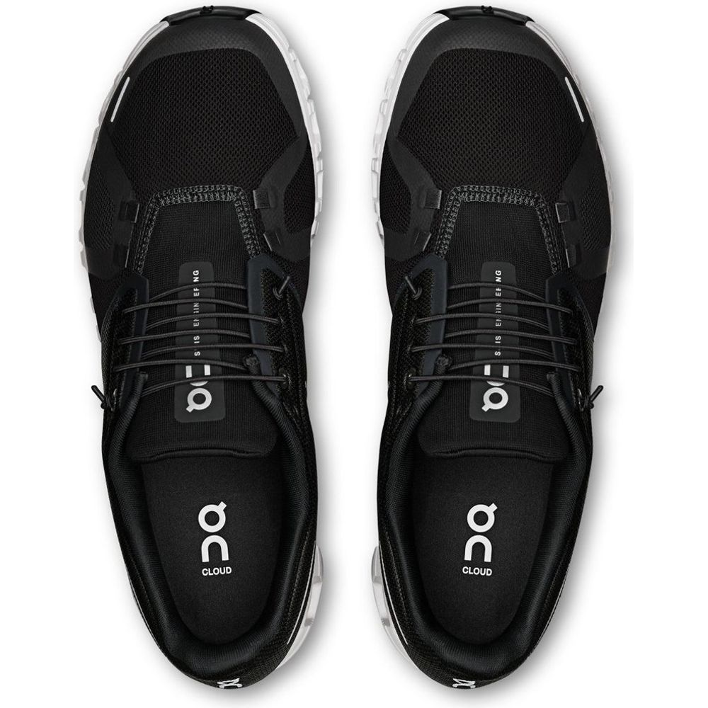 On Cloud 6 Herren Freizeitschuh black-white Produktbild 2