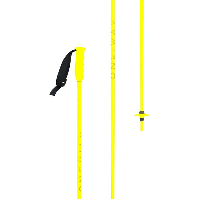OneWay Junior Skistöcke - Neon Yellow Produktbild 0
