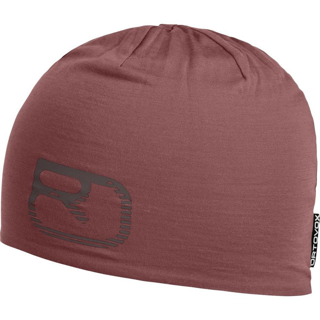 Ortovox 120 Cool Tec Logo Beanie Mütze chestnut Produktbild 0