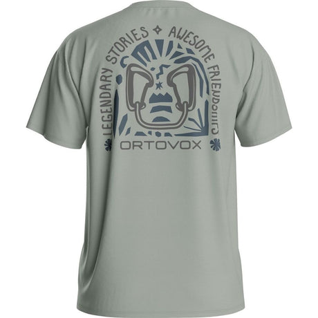 Ortovox 150 Cool Climbing Vibes Herren T-Shirt green-sage Produktbild 1