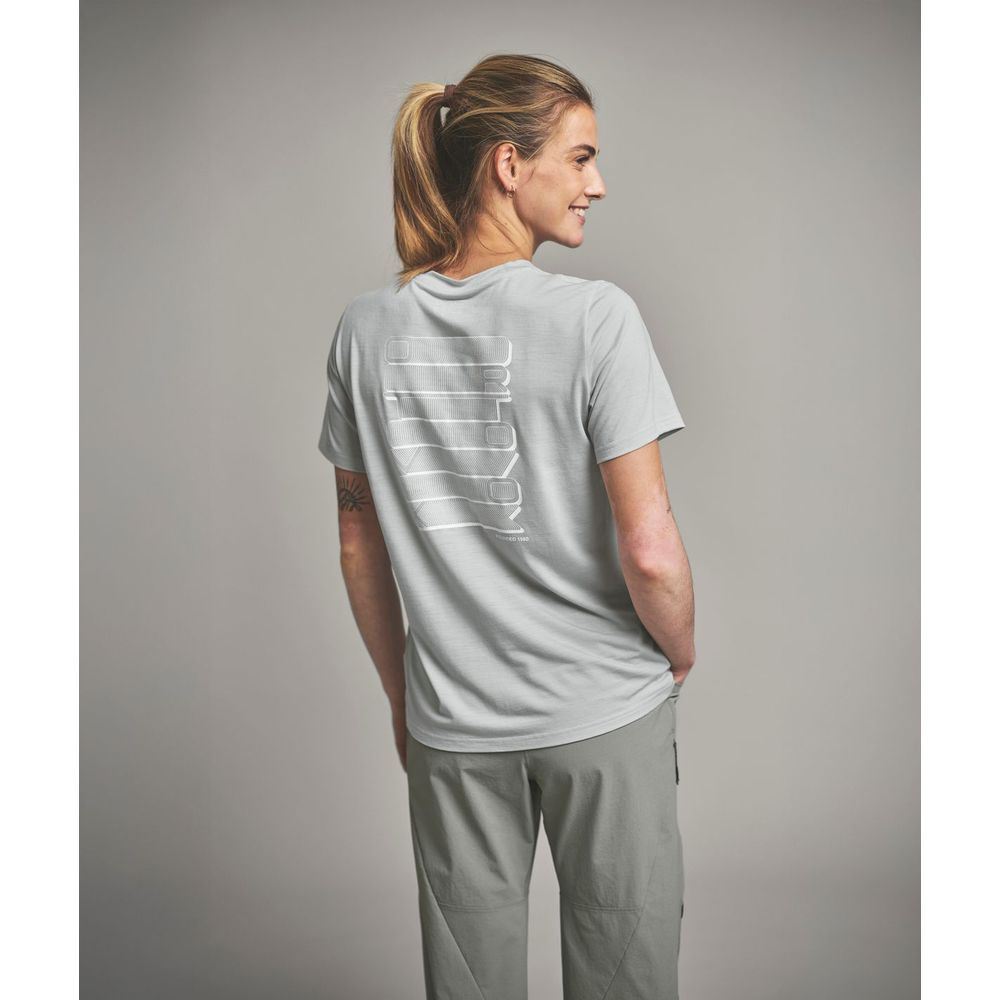 Ortovox 150 Cool Logo Staple Damen T-Shirt dawn-rose Produktbild 3