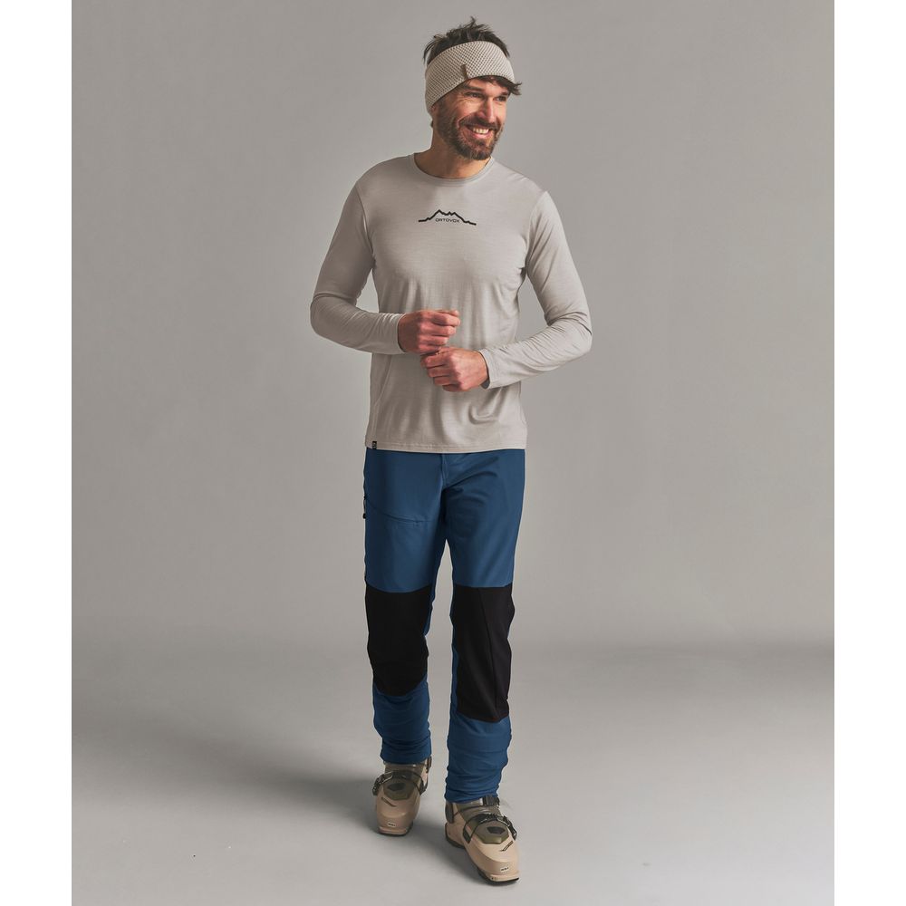 Ortovox 150 Cool Mountain LS Herren Langarmshirt dark-linen Produktbild 2