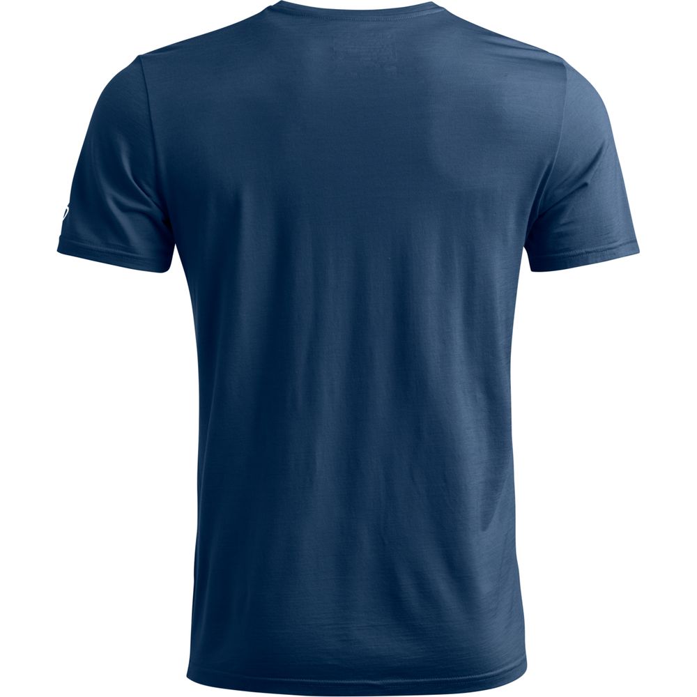 Ortovox 150 Cool Vintage Badge Herren T-Shirt deep ocean Produktbild 1
