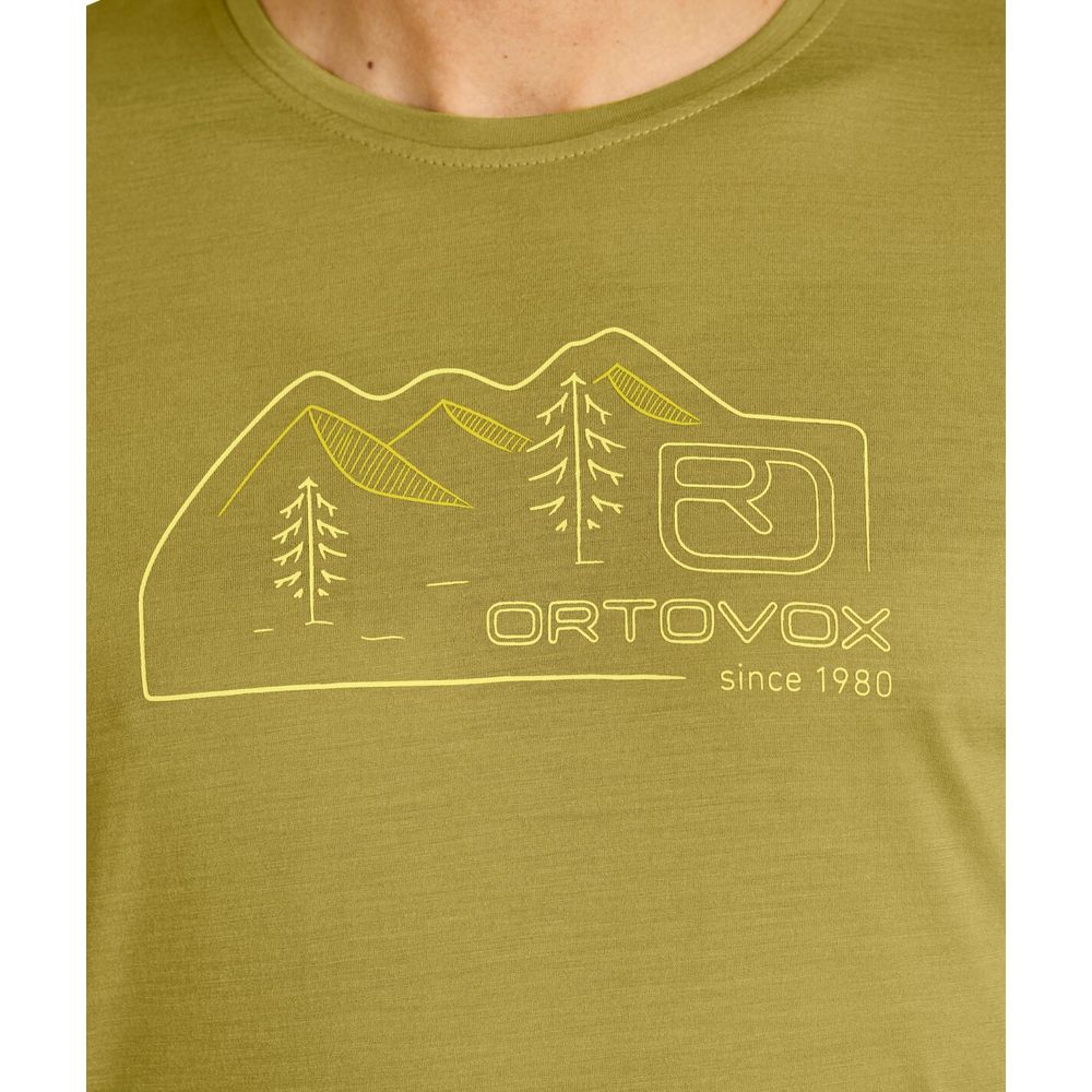 Ortovox 150 Cool Vintage Badge Herren T-Shirt deep ocean Produktbild 3