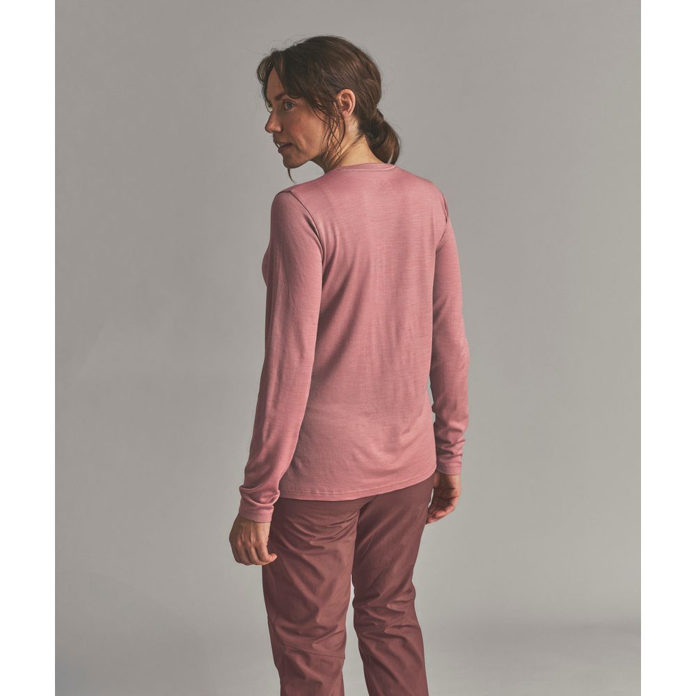 Ortovox 185 Merino Sunrise LS W Damen Langarmshirt dusk-rose Produktbild 4