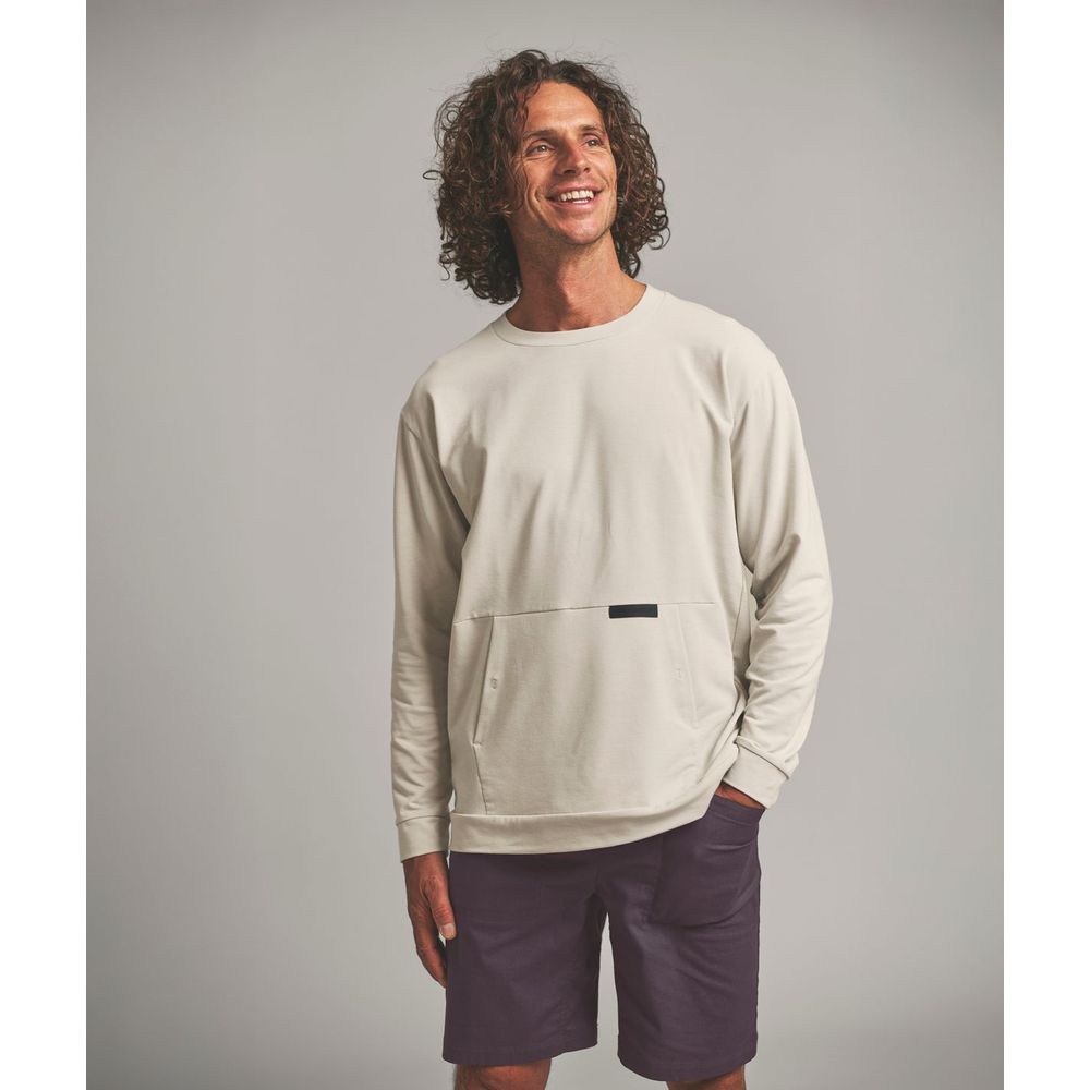 Ortovox Affinity Crew Neck Herren Pullover white-tea Produktbild 3