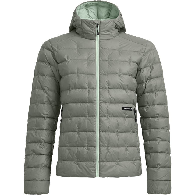 Ortovox Downwool 180 Hooded Jacket Damen Isolationsjacke green-sage Produktbild 0