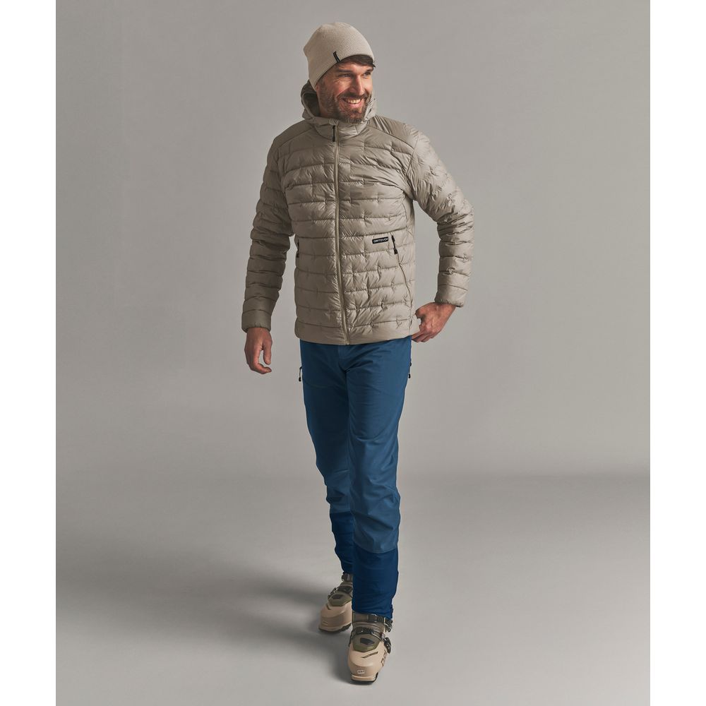 Ortovox Downwool 180 Hooded Jacket Herren Isolationsjacke dark-linen Produktbild 2