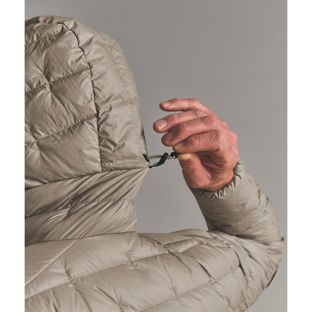 Ortovox Downwool 180 Hooded Jacket Herren Isolationsjacke dark-linen Produktbild 4
