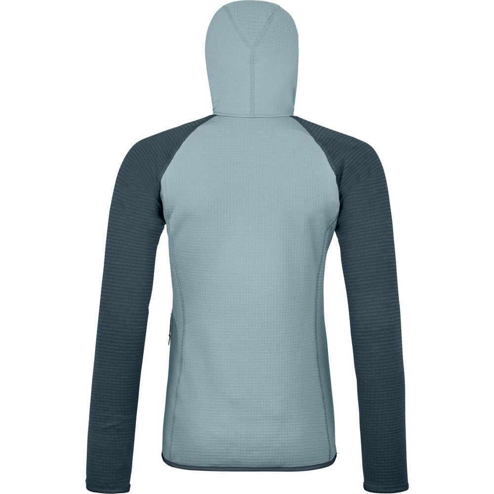 Ortovox Fleece GP Classic Knit Hoody Damen Fleecejacke glacier-grey Produktbild 1