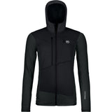 Ortovox Fleece Grid Hoody Damen Fleecejacke black-raven Produktbild 0