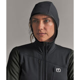 Ortovox Fleece Grid Hoody Damen Fleecejacke black-raven Produktbild 7