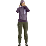 Ortovox Fleece Grid Hoody Frauen dark wild berry Produktbild 4