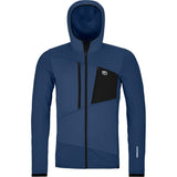 Ortovox Fleece Grid Hoody Herren Fleecejacke blue-nunatak Produktbild 0