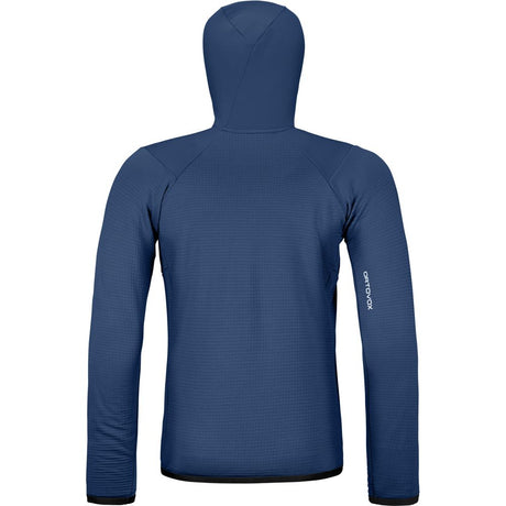 Ortovox Fleece Grid Hoody Herren Fleecejacke blue-nunatak Produktbild 1