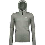 Ortovox Fleece Hoody Damen Fleecejacke green-sage Produktbild 0