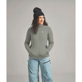 Ortovox Fleece Hoody Damen Fleecejacke green-sage Produktbild 2
