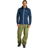 Ortovox Fleece Hoody Herren Fleecejacke dark-arctic-grey Produktbild 2