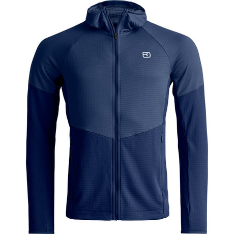 Ortovox Fleece Light Grid Hoody Herren Fleecejacke deep-ocean Produktbild 0
