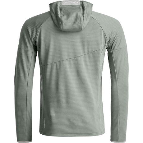 Ortovox Fleece Light Grid Hoody Herren Fleecejacke green-sage Produktbild 1
