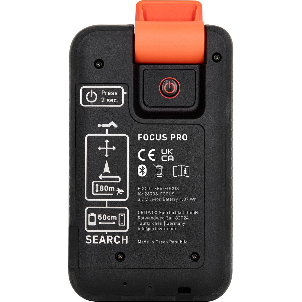 Ortovox Focus Pro LVS Gerät safety-blue Produktbild 1