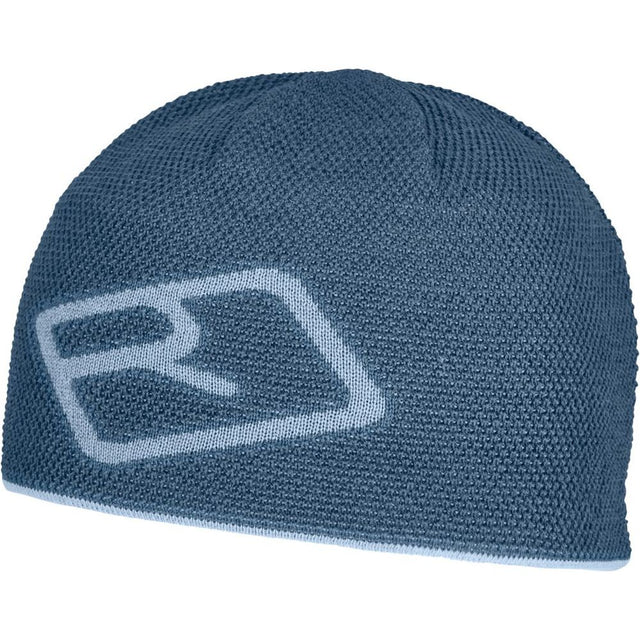 Ortovox Merino Logo Knit Beanie Mütze light-nunatak Produktbild 0