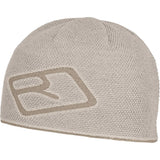 Ortovox Merino Logo Knit Beanie Mütze white-tea Produktbild 0