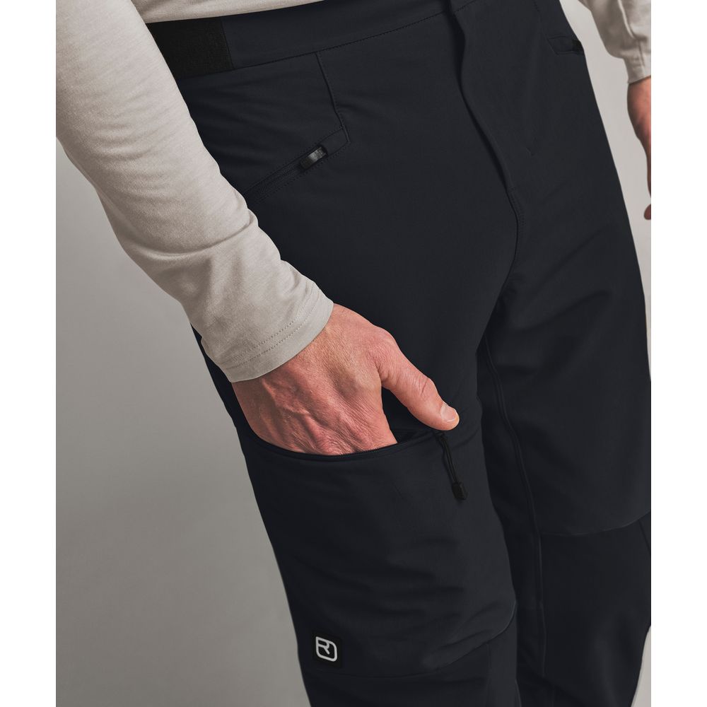 Ortovox Ortler Softshell Pants M Skitourenhose Herren black-raven Produktbild 6