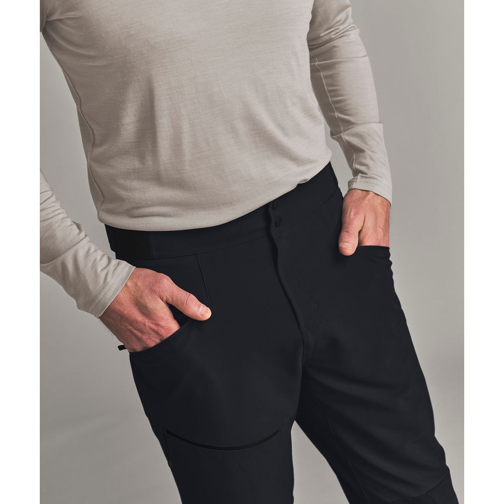 Ortovox Ortler Softshell Pants M Skitourenhose Herren black-raven Produktbild 7