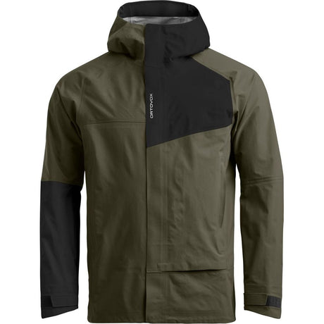 Ortovox Seceda 3L Hardshelljacke Herren dark wild herbs Produktbild 0