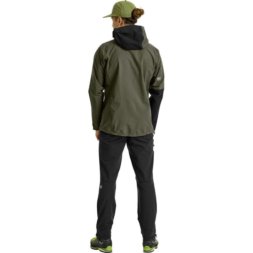 Ortovox Seceda 3L Herren Hardshelljacke dark arctic grey Produktbild 3
