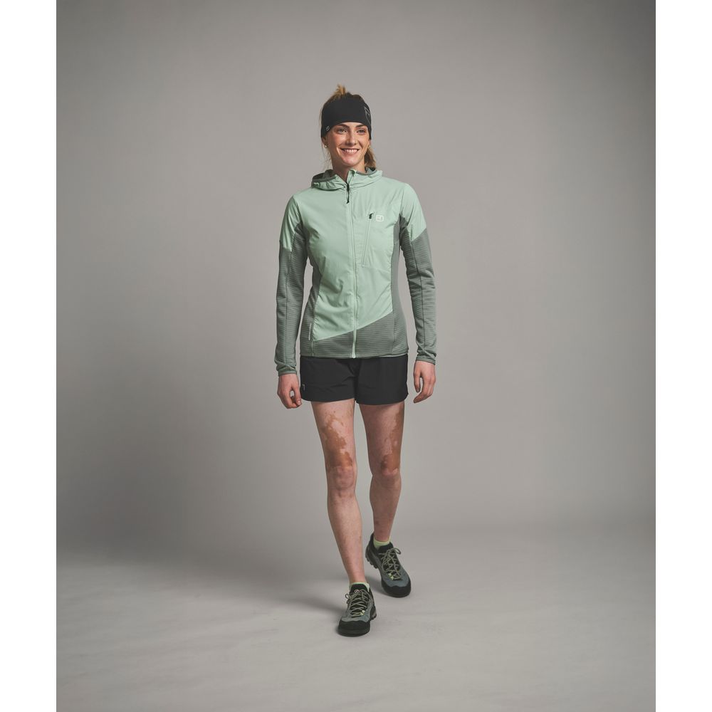 Ortovox Trace Hybrid Damen Softshelljacke white-tea Produktbild 2