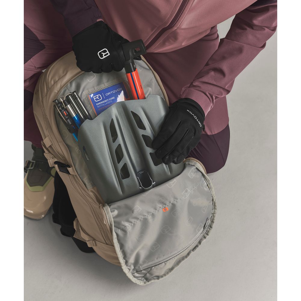 Ortovox Venet Tour 28 S Skitourenrucksack dark-linen Produktbild 7