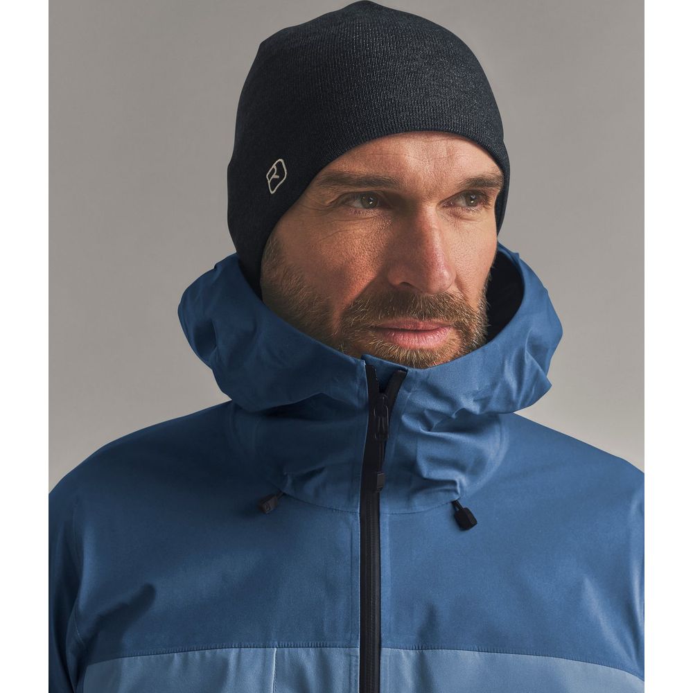 Ortovox Wonderwool Beanie Mütze black-raven-blend Produktbild 1