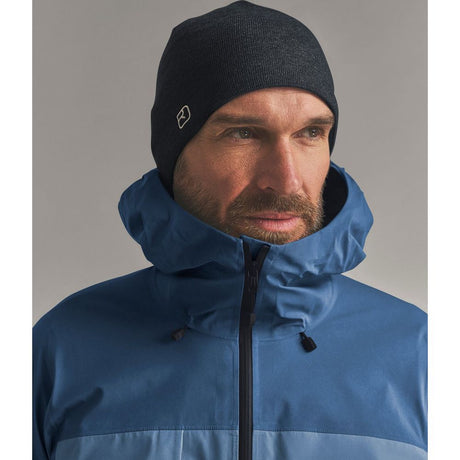 Ortovox Wonderwool Beanie Mütze black-raven-blend Produktbild 1