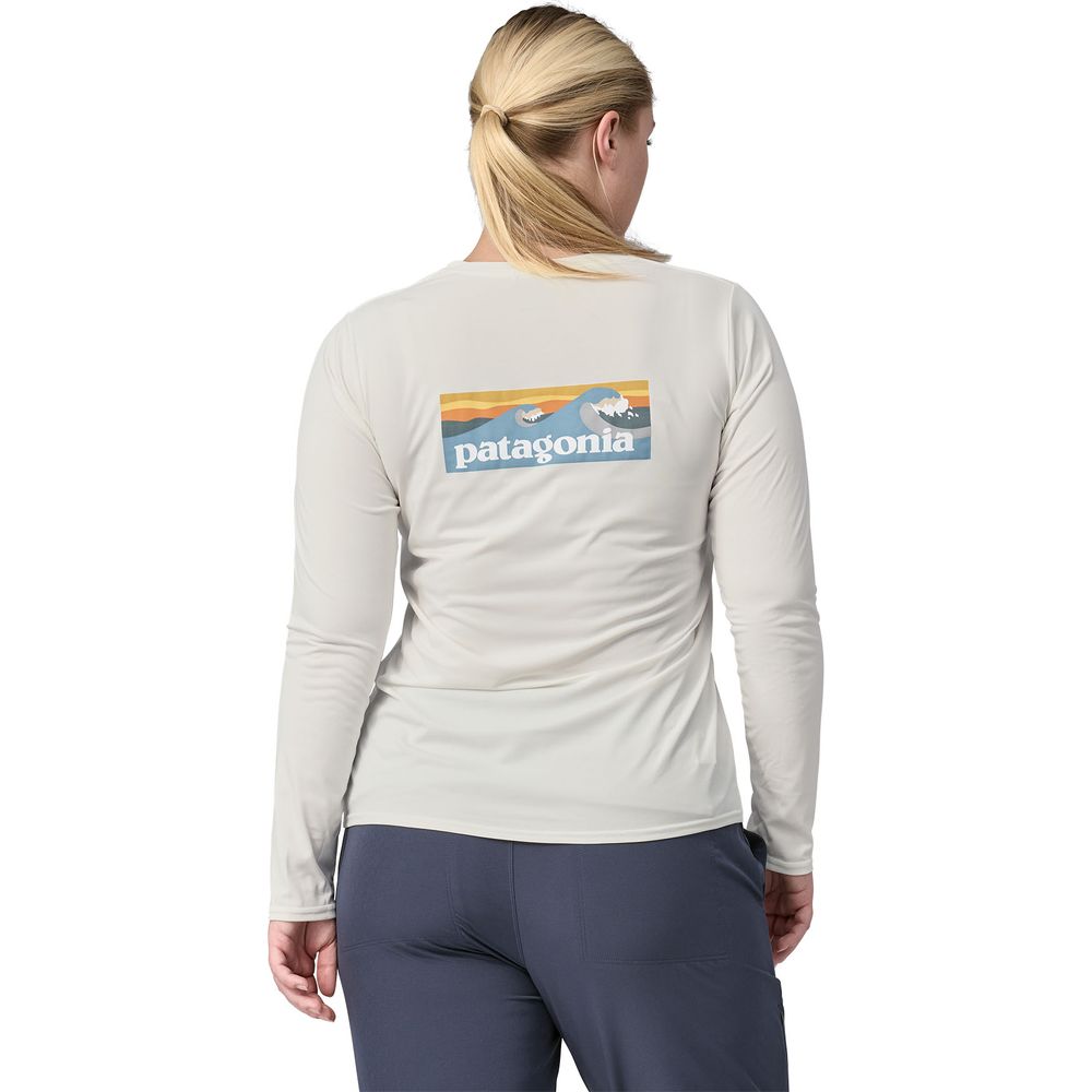 Patagonia Cap Cool Daily Graphic Shirt - Waters Damen Longsleeve blwi Produktbild 2