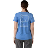 Patagonia Cap Cool Daily Graphic Shirt - Waters Damen T-Shirt sdax Produktbild 2
