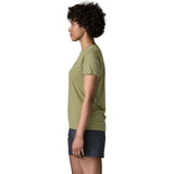 Patagonia Cap Cool Hut Tripper T-Shirt Damen gumtree-green / light-gumtree-green / dye Produktbild 3